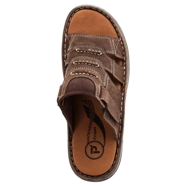 Propet Jace - Men's Sandal - Coffee 15 Wide