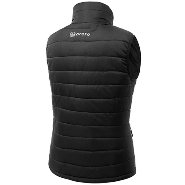 Ororo Men's Lightweight Heated Vest with Battery Pack, Black