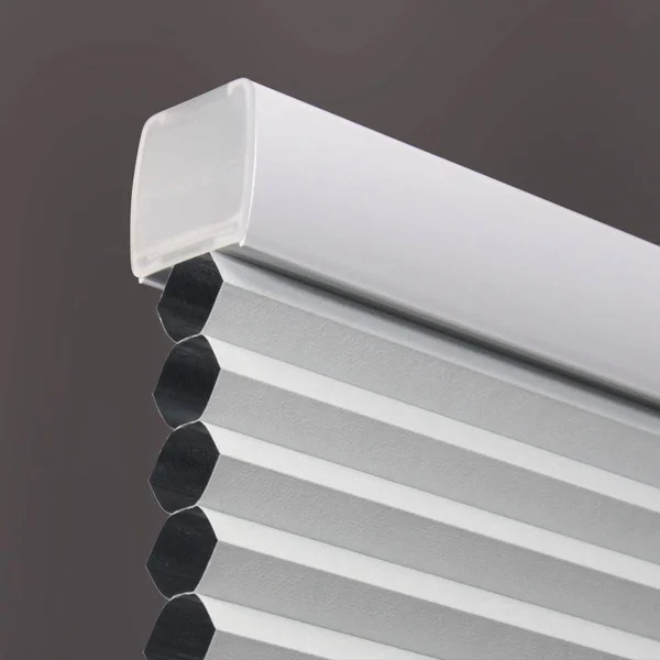 Cut-to-Width White Cordless Blackout Cellular Shade - 23 in. W x 48 in. L