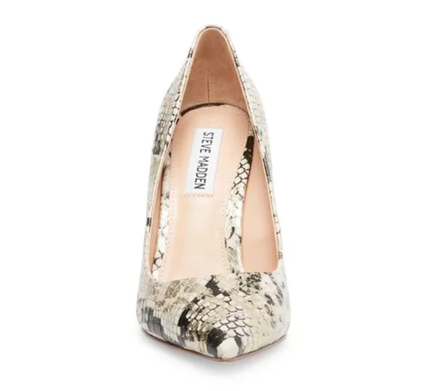 Steve Madden Vala Women, (8, Gold Snake)