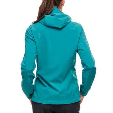 Black Diamond Fineline Stretch Rain Shell - Women's Pomegranate, Xs