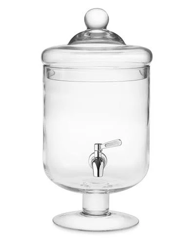 Short Footed Glass Beverage Dispenser - Williams Sonoma - Beverage Dispensers & Party Buckets - Serveware - Tabletop 7733298