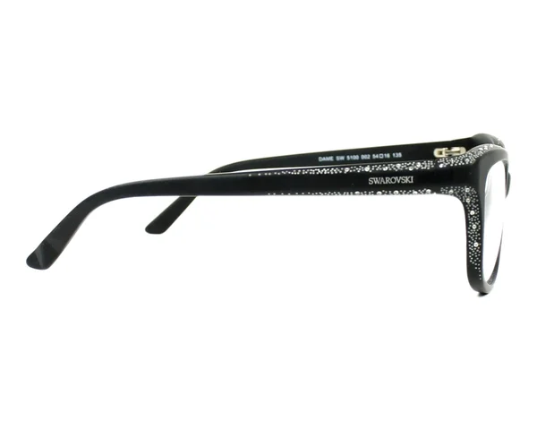 Swarovski Dame Plastic Eyeglasses - 002 - Matte Black
