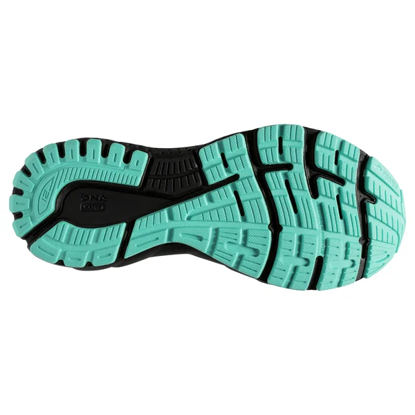 Brooks Women's Adrenaline GTS 21 Ocean/Black/Nightlife, 6, B