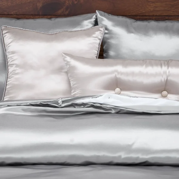 Cinderella Antique Silver 6-Pc Full Size Luxury Duvet Set - Siscovers CASI-XDUFL6