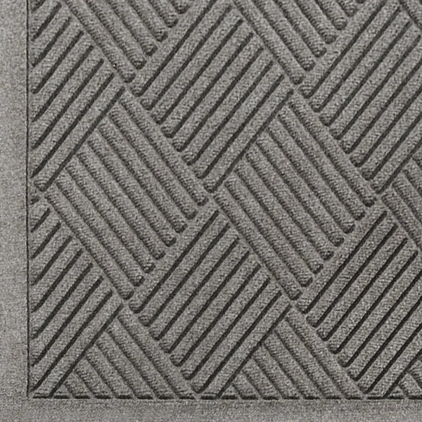 M+A Matting - 221570310 221 Waterhog Fashion Diamond Polypropylene Fiber Entrance Indoor/Outdoor Floor Mat - SBR Rubber Backing