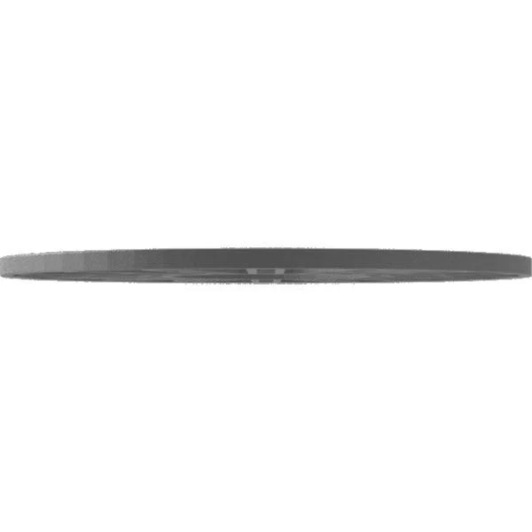 Ekena Millwork CMPP26HHSNI 26x22OD x 9 1/2x22ID x 3/4x22P Hale Architectural Grade PVC Pierced Ceiling Medallion - Nickel