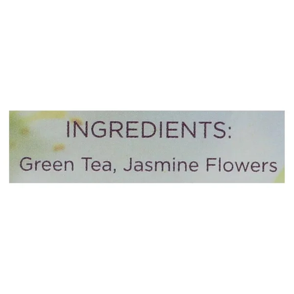 Jasmine Petal Green Tea Sachets, Two Leaves and A Bud Case of 6 Boxes (90 Sachets Total)