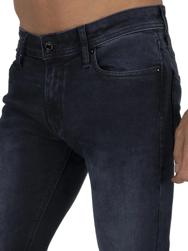 Jack & Jones Liam Original Skinny Fit Jeans, Blue