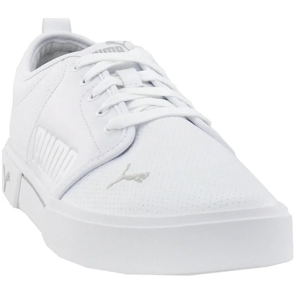 Puma Men's El Rey II Perforated Casual Shoes 37452201 - 8.5 - White