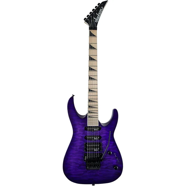 Jackson JS34Q Dinky DKA-M Transparent Purple Transparent Purple