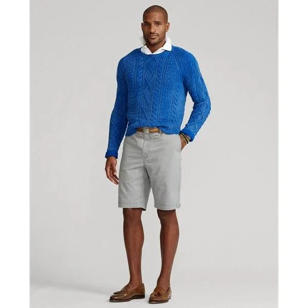 Ralph Lauren Men's Stretch Classic Fit Twill Short - Size 58 Big in Perfect Grey
