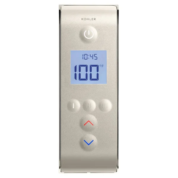 Kohler K-558-1SN DTV Prompt Three Outlet Digital Interface - Satin Nickel with Polished Nickel