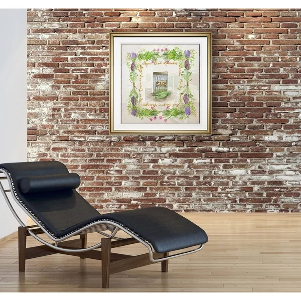 Herb Season -Framed Giclee Print - 38x38