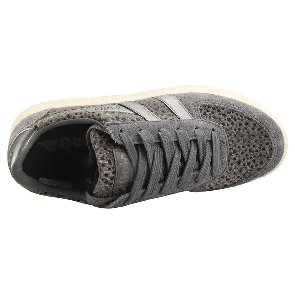 Gola Grandslam Savanna Women's Shoes Shadow/Cheetah/Pewter : 7 B - Medium