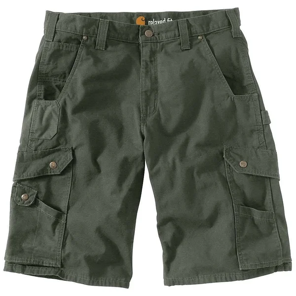 Carhartt Men's Ripstop Cargo Work Short - 46 - Moss