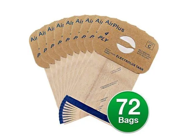 Replacement Vacuum Bag for Electrolux Type C Bag (6 Pack)