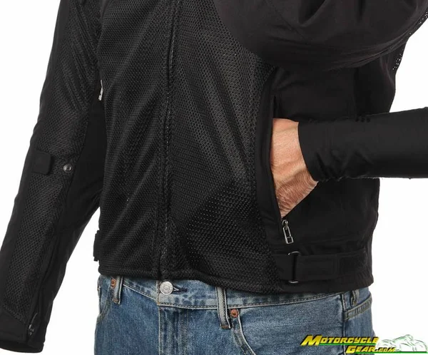 Dainese Air Frame D1 Tex Jacket Black- White -Red 50