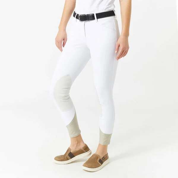 RJ Classics Gulf Low Rise Front Zip Breeches - Sand/Brown