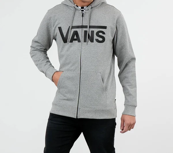 Vans Classic Zip Sweatshirt Grey