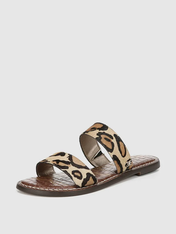 Sam Edelman Women's Gala Slide Sandals - Leopard