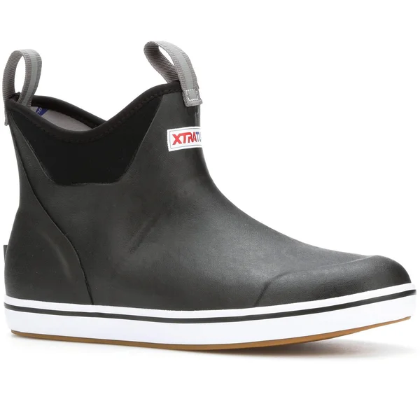 Xtratuf Men's Ankle Deck Boots - Black, 8