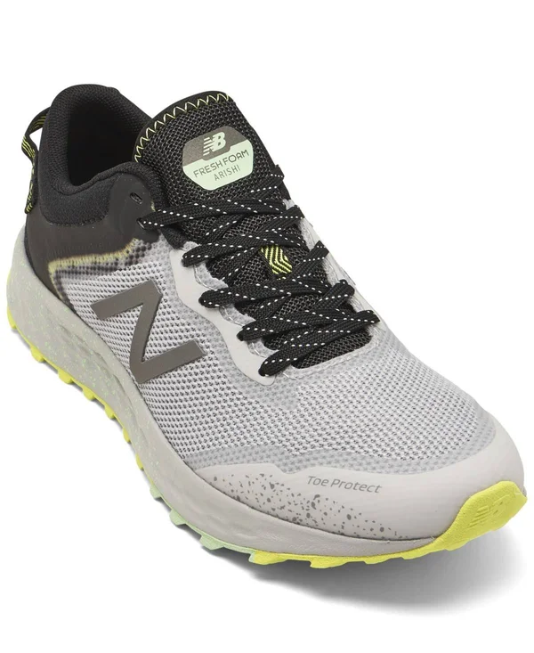 Women's New Balance Fresh Foam Arishi Trail Running Shoe, Size: 7.5, Black