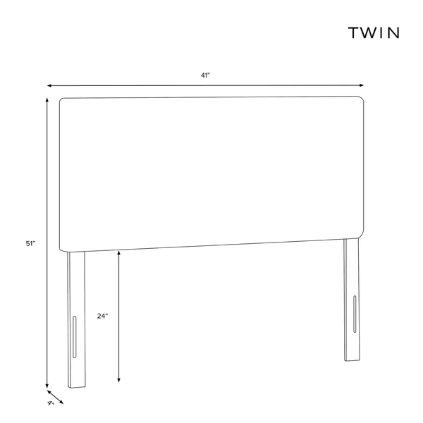 Twin Kids' Headboard Zuma Navy - Skyline Furniture