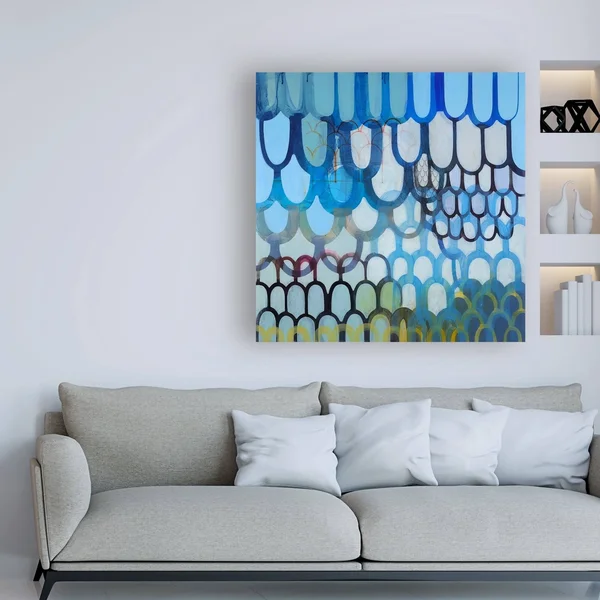 Trademark Art Naomi Taitz Duff 'Undulations' Canvas Art