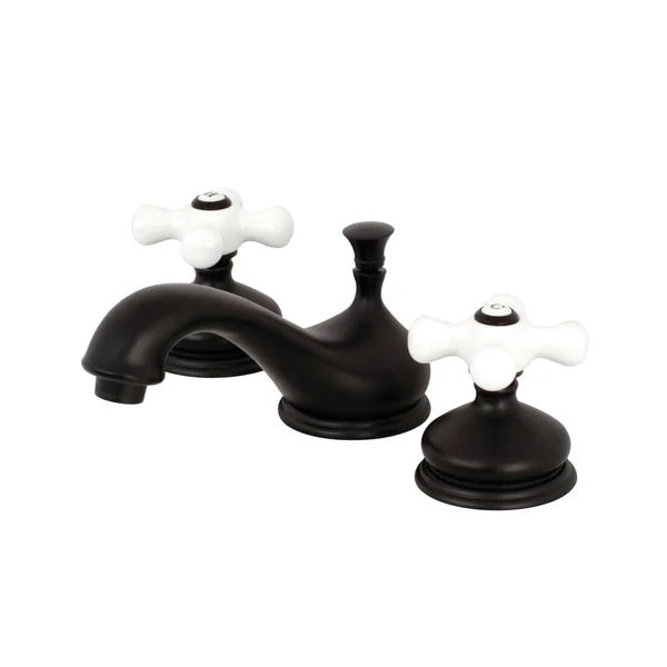 Kingston Brass Ks1160px 8 in. Widespread Bathroom Faucet, Matte Black