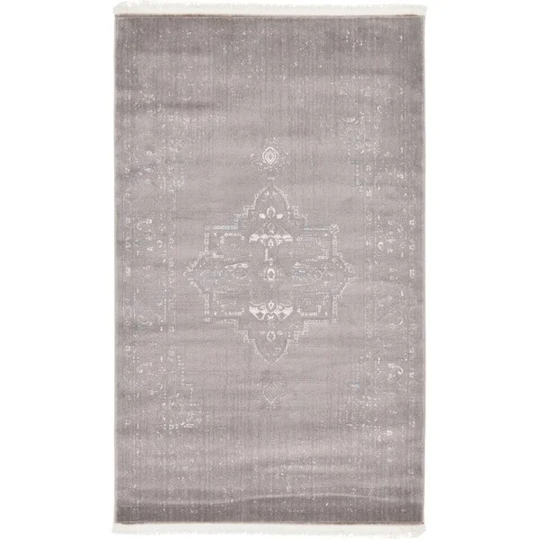 Unique Loom Attiki New Classical Rug - Gray (8& 0 x 11& 4)