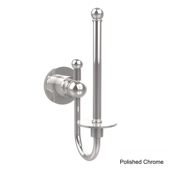Allied Brass AP-24U-ORB Astor Place Collection Upright Toilet Tissue Holder Oil Rubbed Bronze