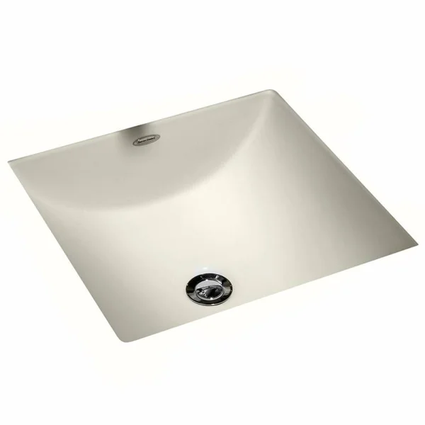 American Standard 0426.000 Studio 16x22 Undermount Bathroom Sink, 16" x 16"