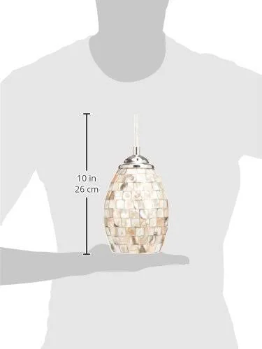 Chloe Lighting Ravenna Mosaic 1 Light Ceiling Mini Pendant 5x22 Shade