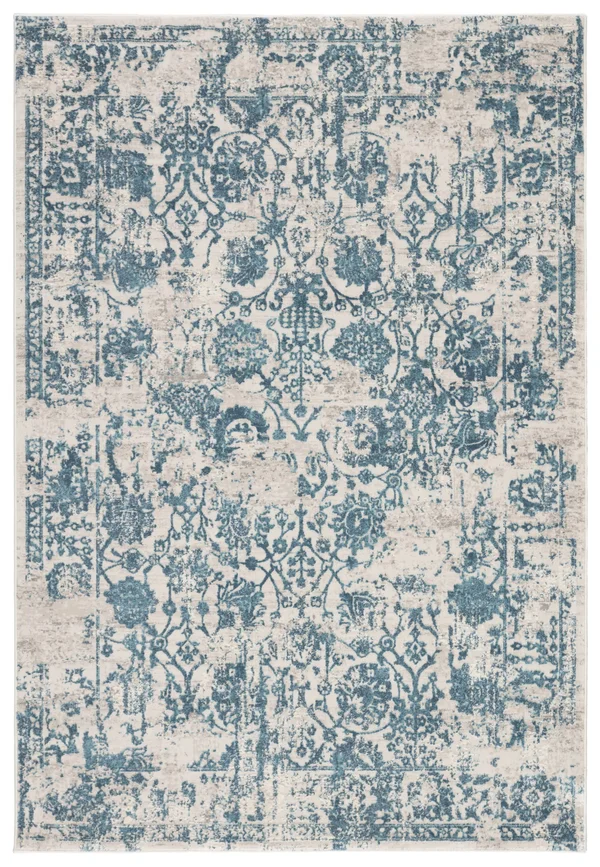 Jaipur Cirque Clara CIQ17 Silver Area Rug - 7&6x22x9&6x22
