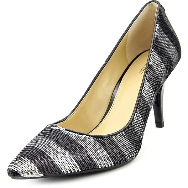 Michael Kors Womens Mk-Flex Mid Pump Pointed Toe Classic Pumps