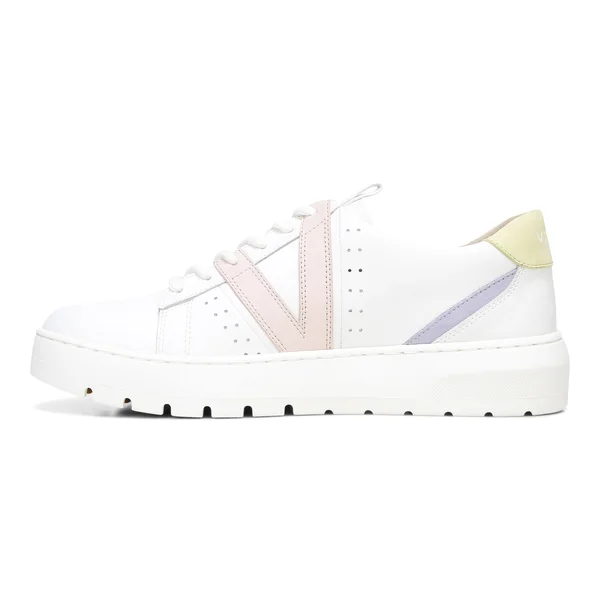 Vionic Simasa Sneaker White Pastel Lilac, 10, M