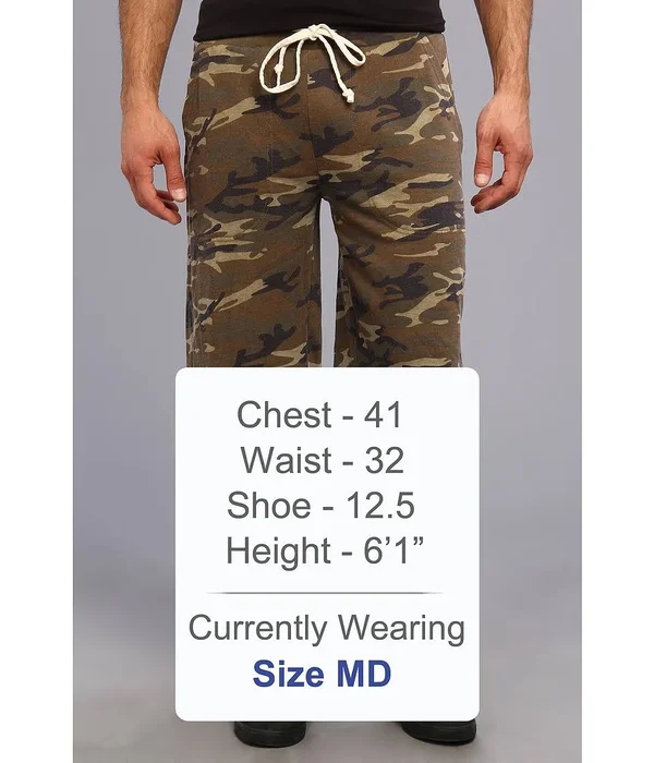 Alternative - Men's Burnout French Terry Victory Short-CAMO-XL