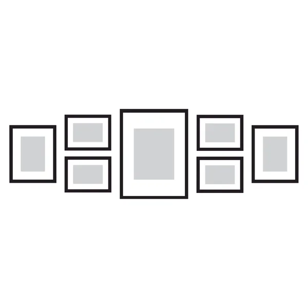 Gallery Perfect 7 Piece Black Studio Frame Kit