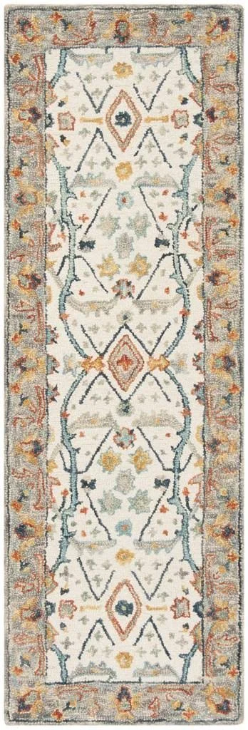 Safavieh Aspen APN308A Area Rug Ivory, Blue 2&3x22 x 7& Runner