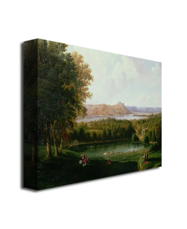 Trademark Fine Art View from The Tarrytown Canvas Wall Art by Robert Havel