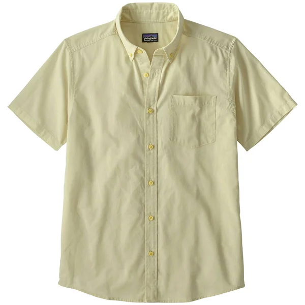 Patagonia Men's Lightweight Bluffside Shirt Yellow M