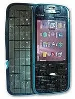 Nokia Unlocked 5730 XpressMusic GSM, 3g, gps Cell Phone---red, blue, 112 x 51 x 15.4 mm