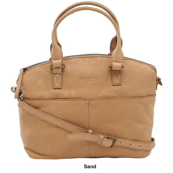 American Leather Co. Carrie Dome Satchel Sand, Boscov&s