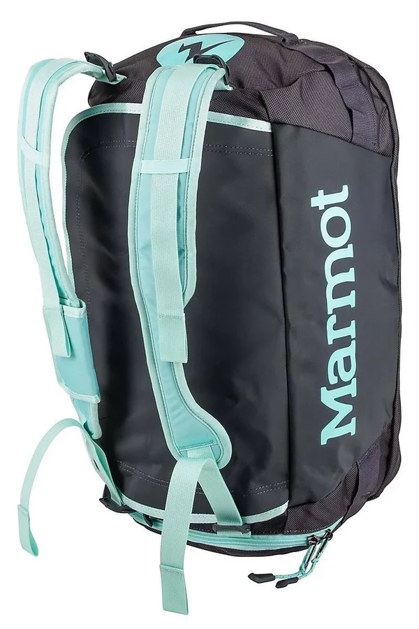 Marmot Long Hauler Duffel Bag - Dark Charcoal/Blue Tint, Small