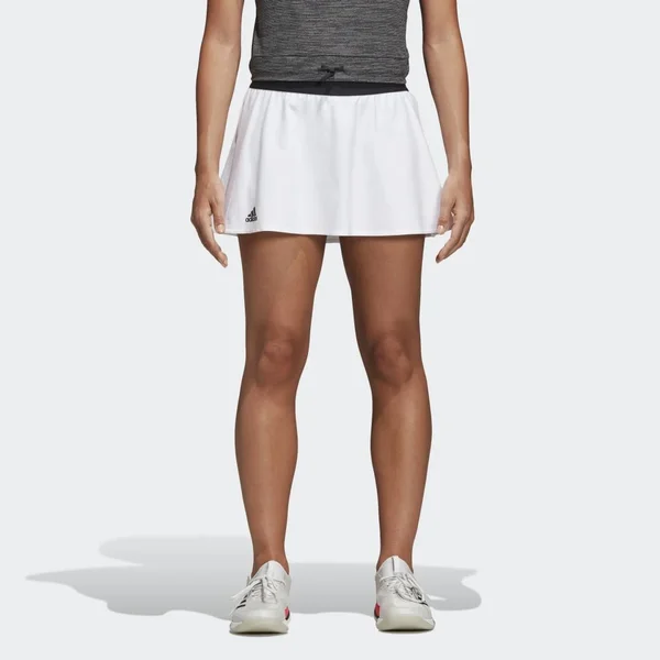 Adidas Women's Escouade Tennis Skirt - Size: Large, White