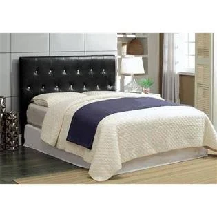 Furniture of America IDF 7949BK HB FQ Nyla Queen Headboard Black