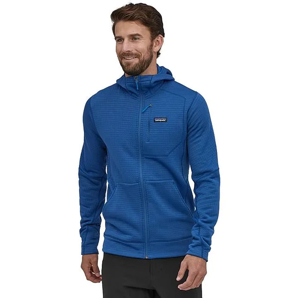 Patagonia Men's R1 Fleece Full-Zip Hoody, Superior Blue, XL