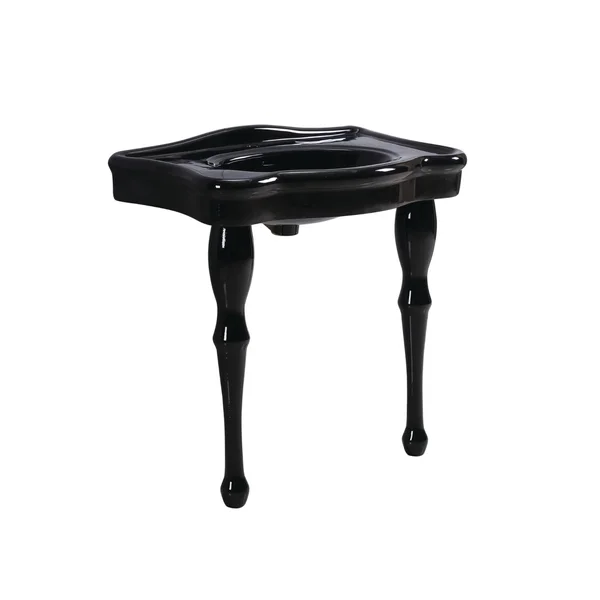 Kingston Brass VPB5321K Imperial Basin Console with Pedestal Black