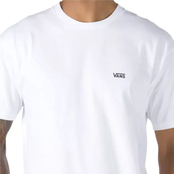 Vans Left Chest Logo Tee - White